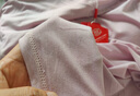 浪莎女士睡衣女帶胸墊夏季仿莫代爾冰絲短袖短褲圓領(lǐng)套頭可外穿家居服 曬單實拍圖