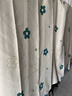 法·瑪莎 FAV MARTHA德國品質(zhì)學(xué)生宿舍床簾加厚強(qiáng)遮光簾子上鋪男下鋪女布簾桌簾大學(xué)生 小花【全新升級(jí)，遮光】 1.2m高【1片】擋正面 曬單實(shí)拍圖