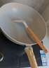 京東京造 炒鍋 麥飯石色不粘炒菜平底電磁爐燃?xì)庠睢据p量化設(shè)計】32cm 曬單實拍圖