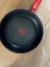 特福（Tefal）不粘鍋平底鍋煎鍋健康早餐煎鍋牛排煎鍋家用紅心鈦元素涂層炒鍋 紅心感溫（鈦元素不粘鍋） 26cm 曬單實(shí)拍圖