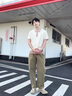 JEEP SPIRIT工裝褲男2025新款彎刀褲男士春夏季薄款美式?jīng)_鋒褲直筒休閑褲子男 灰綠色  常規 L 曬單實(shí)拍圖