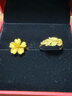 周大福金枝玉葉黃金戒指女婚嫁足金開(kāi)口戒(工費(fèi):520計(jì)價(jià))EOF1460 足金 約3.90g 曬單實(shí)拍圖
