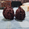 含春花文玩核桃 機(jī)刷包漿玉化核桃官帽核桃蘋果園將軍膀?qū)m燈蛤蟆異型 包漿麒麟紋官帽40mm買一對送一對 曬單實拍圖
