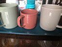 無印良品（MUJI）炻瓷 馬克杯 家用水杯 陶瓷杯 咖啡杯 辦公室 米灰色  500ml 曬單實(shí)拍圖