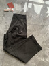 BJHG不計后果復古褲子男款春季2025新款潮牌寬松闊腿垂感休閑褲西褲女 碳素黑 2XL 曬單實(shí)拍圖