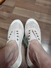 斯凱奇（Skechers）女平底鞋夏季季網(wǎng)面蕾絲透氣鞋子女士時尚低幫113821 乳白色/OFWT 38.5 曬單實拍圖