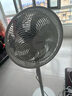 美的（Midea）電風(fēng)扇家用7葉落地扇搖頭電風(fēng)扇循臥室宿舍輕音風(fēng)扇臺(tái)式桌面小型風(fēng)扇臺(tái)地兩用升級款 白色丨7葉臺(tái)地兩用 曬單實(shí)拍圖