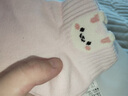 FitonTon6雙裝襪子女士夏季100%純棉透氣10A抑菌透氣防臭卡通兔子印花短襪 曬單實(shí)拍圖