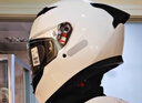 AGVK3摩托車頭盔3C認(rèn)證百搭白色日常通勤騎行全盔京東銷冠XL(59-61) 曬單實拍圖