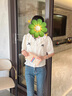 GUSKI法國品牌新款手拿包女士錢(qián)包長(cháng)款手包大容量卡包生日禮物送女友 杏色【禮盒裝】 曬單實(shí)拍圖