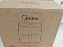 美的（Midea）AI烹飪空氣炸鍋 透明可視不用翻面 大容量智能觸控 空氣炸鍋烤箱一體機三合一5.3L KZC539J5 曬單實拍圖
