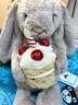 Jellycat害羞生日米色邦尼兔動(dòng)物毛絨玩偶安撫禮物送禮娃娃生日禮物520 褐色 Medium 曬單實(shí)拍圖