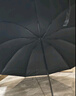 天堂 雙人晴雨傘三折 晴雨傘三折10骨超大加固黑膠防曬傘 曜石黑 曬單實拍圖