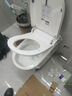 九牧（JOMOO）壁掛式智能馬桶家用入墻式隱藏懸掛無(wú)需預埋水箱 頂配版-白色【全智能】 曬單實(shí)拍圖