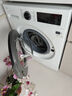 三星（SAMSUNG）AI神洗衣機(jī)5系 12KG全自動(dòng)滾筒AI泡泡凈蒸汽除菌超薄嵌入國(guó)家補(bǔ)貼20% 白 WW12DG5B24AWSC 曬單實(shí)拍圖