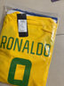 經(jīng)典懷舊復古款世界杯意大利隊德國法國巴西阿根廷意大利足球球衣套裝男訓練服定制 2002巴西主場(chǎng)-9號羅納爾多 成人L碼（175-180cm） 曬單實(shí)拍圖