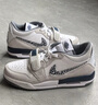 耐克（NIKE）Jordan官方耐克喬丹AJ312男子運(yùn)動(dòng)鞋秋季緩震低幫CD7069 124白/深藏青/淺灰/冷灰 42 曬單實(shí)拍圖