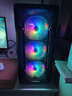 安鈦克 (Antec) 驅(qū)逐者 DF 600FLUX 中塔鋼化玻璃/散熱擔(dān)當(dāng)/360水冷/配5把風(fēng)扇 曬單實拍圖