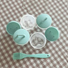 新廚仕（Necooks）白涼粉果凍模具食品級網(wǎng)紅布丁嬰兒耐高溫輔食模具蒸蛋煮蛋器套裝 北歐藍4件套【配硅膠油刷】 曬單實(shí)拍圖
