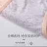 浪莎（LangSha）【全棉襠】女士內(nèi)褲女純棉襠中腰無痕純色大碼三角短褲7條裝 M（建議160/40-50kg） 曬單實(shí)拍圖