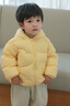 巴拉巴拉童裝兒童羽絨服男童女童連帽外套2025新款秋冬裝寶寶可愛(ài) 黃色蜜蜂31004-白鴨絨 90 （充絨量37g） 曬單實(shí)拍圖