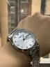 瑞士正品浪Longines手表男女士機(jī)械琴表時(shí)尚防水鎢鋼專用男女對(duì)表 本色白面鋼帶女款-送表帶 曬單實(shí)拍圖