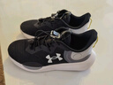 安德瑪（Under Armour）男女大童網(wǎng)面透氣運(yùn)動訓(xùn)練鞋高彈防滑兒童束帶體考跑步鞋2511104 黑白色 38 曬單實(shí)拍圖