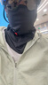 特步（XTEP）防曬面罩騎行冰絲面巾圍脖套魔術頭巾男女防風塵騎車登山釣魚裝備 黑色（全臉防曬/蜂窩網面透氣） 曬單實拍圖