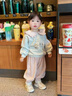 奧特曼童裝女童套裝春秋2025新款洋氣兒童秋裝時髦嬰兒衣服娃娃臉兩件套 粉色 73 建議7-9個月13-18斤 曬單實拍圖