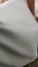尚都比拉字母繡花V型翻領(lǐng)短袖襯衫女夏季通勤開(kāi)衫撞色襯衣氣質(zhì)高級(jí)感上衣 曬單實(shí)拍圖