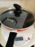 炊大皇（COOKER KING） 不粘鍋平底炒鍋家用炒菜鍋煎鍋電磁爐燃?xì)庠钔ㄓ贸床隋?金色不粘炒鍋 28cm 曬單實(shí)拍圖