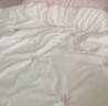貓人A類(lèi)抑菌冰絲夏涼被四件套空調被芯床單枕套夏被200*230cm 曬單實(shí)拍圖