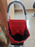 homesensehomesense購(gòu)物車 鋁合金便攜買菜手拉車折疊拉桿大號(hào)購(gòu)物小推拉車 A60大紅色 A60 大號(hào) 曬單實(shí)拍圖