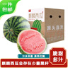 京鮮生 麒麟西瓜 凈重7-9斤 1粒裝 生鮮水果源頭直發(fā) 曬單實(shí)拍圖