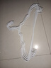左轉(zhuǎn)角晾衣架掛衣服成人曬衣架加粗兒童衣?lián)巫臃阑路軣o痕衣掛白色 曬單實(shí)拍圖