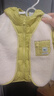 巴拉巴拉（BALABALA）童裝兒童羽絨服兩件套男童女童寶寶冬裝連帽外套 綠白色調(diào)00341 100 充絨量31g 曬單實拍圖
