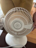 美的（Midea）【小型風(fēng)扇】輕音臺式桌面空氣循環(huán)扇家用柔風(fēng)電風(fēng)扇宿舍辦公迷你臺扇落地扇空調(diào)伴侶 GAF18AD 曬單實拍圖