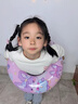 361°兒童游泳圈加厚款救生圈防側翻女童初學者寶寶充氣腋下圈 曬單實拍圖