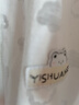 宜爽兒兒童短袖夏季薄款上衣男童女寶寶半袖開衫嬰兒衣服 白色120 曬單實拍圖