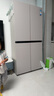 美的（Midea）首創(chuàng)45cm超薄嵌入餐邊柜家用客廳冰箱左餐右廚大容量底部散熱十字四開門國家補(bǔ)貼BCD-427WUSGPZM 曬單實(shí)拍圖