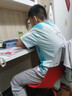 特步（XTEP）童裝2024夏新款男大童速干短袖釋冰科技透氣干爽676225014323 冰煙藍 160 曬單實拍圖