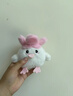 QUEENJOY新款創(chuàng)意發(fā)聲蒜鳥擺件文創(chuàng)玩偶紀念品和平毛絨公仔擺件鑰匙扣 櫻花蒜鳥粉色 曬單實拍圖