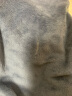 雅鹿牛奶绒被套单件冬季加厚单人150x200法兰绒被罩双人珊瑚绒被芯套 单面绒-宝蓝+浅灰 200*230cm【单被套】 实拍图