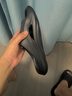 名創(chuàng)優(yōu)品（MINISO）家居拖鞋男女情侶家用舒適浴室防滑防臭涼拖鞋夏  高級黑44-45 曬單實(shí)拍圖