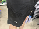 李寧（LI-NING）運動短褲男夏季透氣薄款寬松休閑戶外速干跑步健身冰絲五分褲 曬單實拍圖