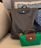 LONGCHAMP瓏驤【七夕禮物】Le Pliage Green系列男女包環(huán)保中號雙肩背包 曬單實拍圖