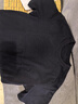 真維斯（Jeanswest）300g重磅純棉短袖t恤夏季圓領(lǐng)五分袖寬松百搭打底衫男女基礎(chǔ)款tee 黑色(純色) L (175) (體重130-150斤) 曬單實(shí)拍圖