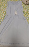 森馬（Semir）連衣裙女顯瘦收腰長裙溫柔2025夏季氣質(zhì)木耳邊背心裙107425114060 曬單實拍圖