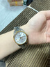 浪Longines手表女士琴時(shí)尚機械表十大品牌防水夜光鎢鋼適用男女表 L3137本色白面-女款 送手鏈皮表帶 曬單實(shí)拍圖