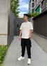 安踏【林孝埈同款】ACE 2丨網(wǎng)球風(fēng)休閑鞋男女同款情侶白色運(yùn)動跑步鞋 【男款】象牙白/新墨水藍(lán)-1 44 （男） 曬單實(shí)拍圖